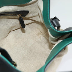 Bvlgari Chandra Hobo Canvas and Leather