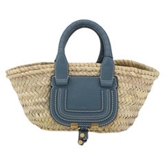 Chloe Marcie Basket Bag Raffia
