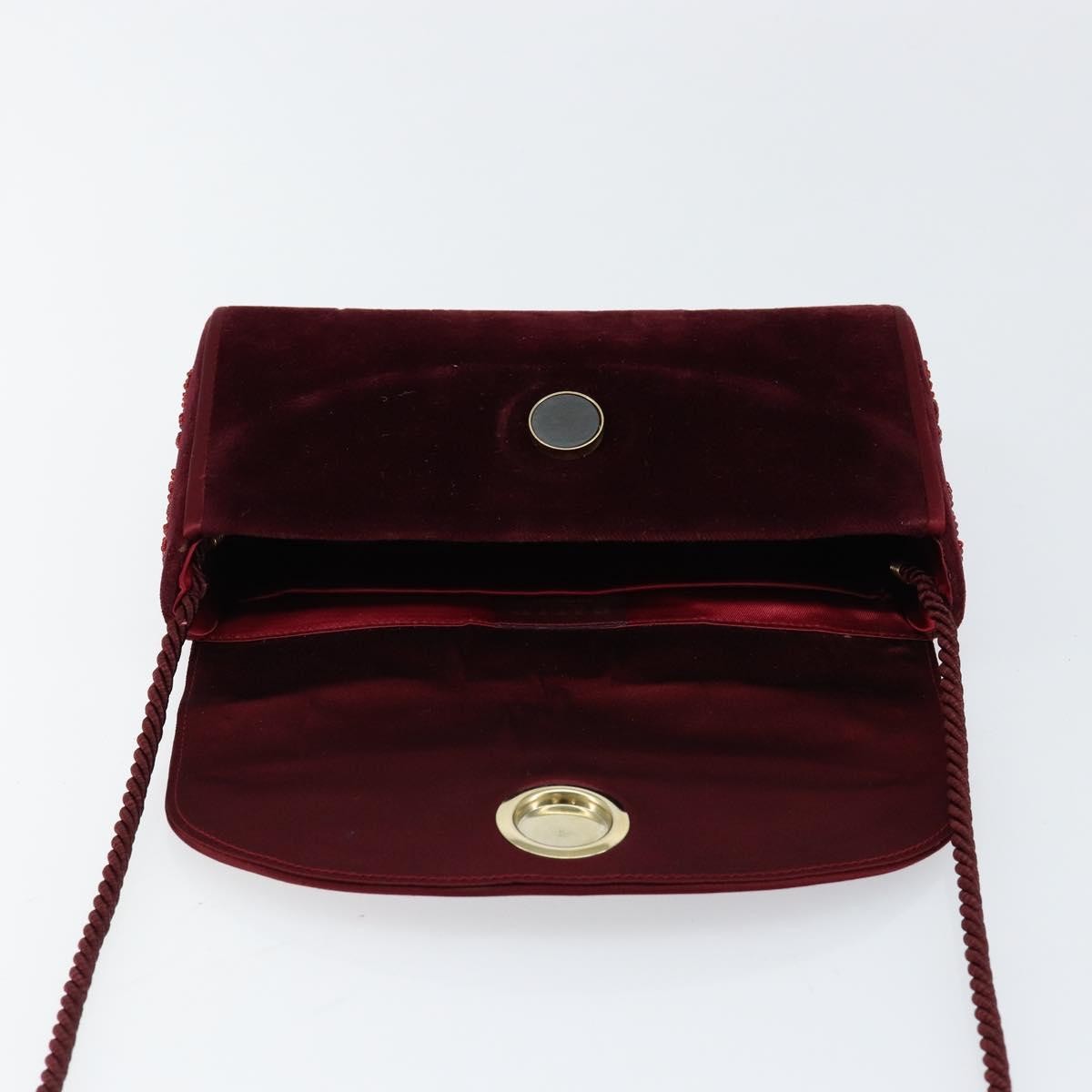 Bally Vintage Shoulder Bag Velvet