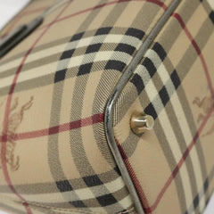 Burberry Regent Tote Haymarket Coated Canvas