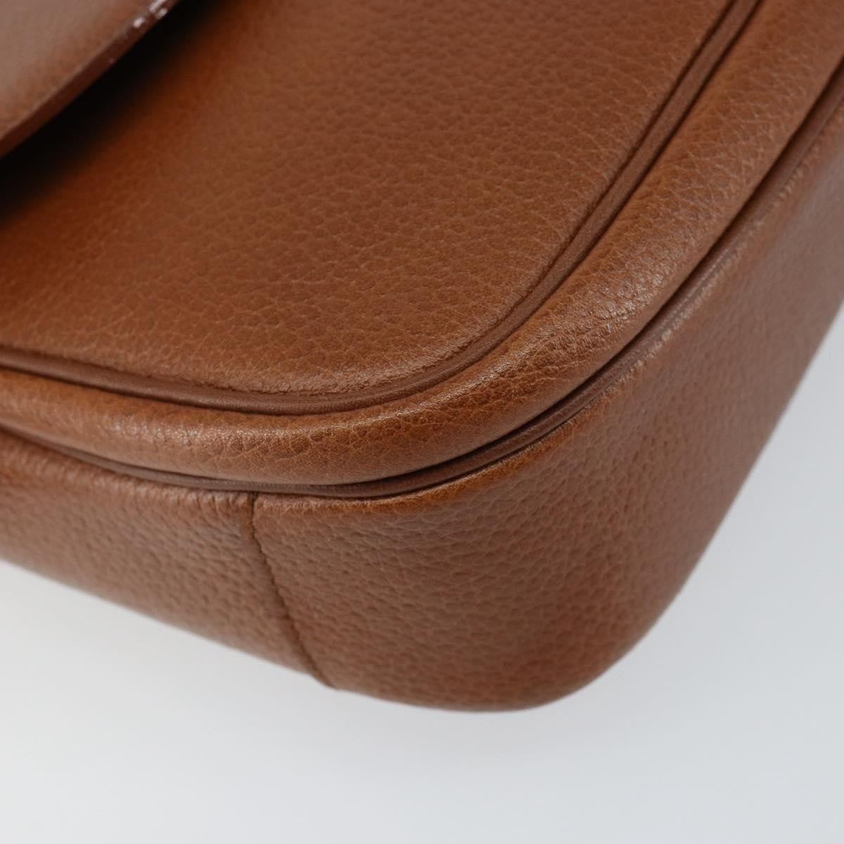 Burberry Flap Shoulder Bag Leather