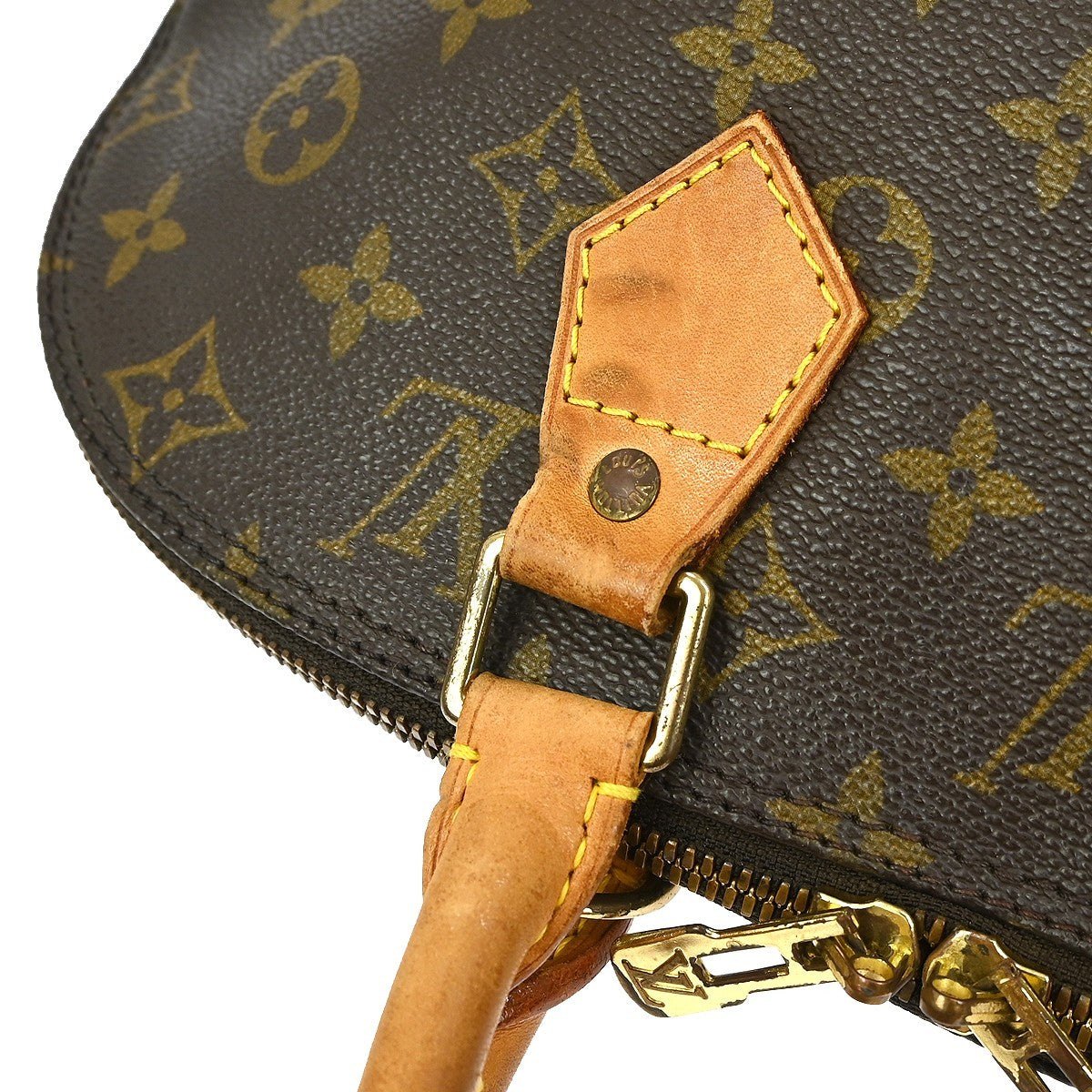 Louis Vuitton Alma Handbag Monogram Canvas
