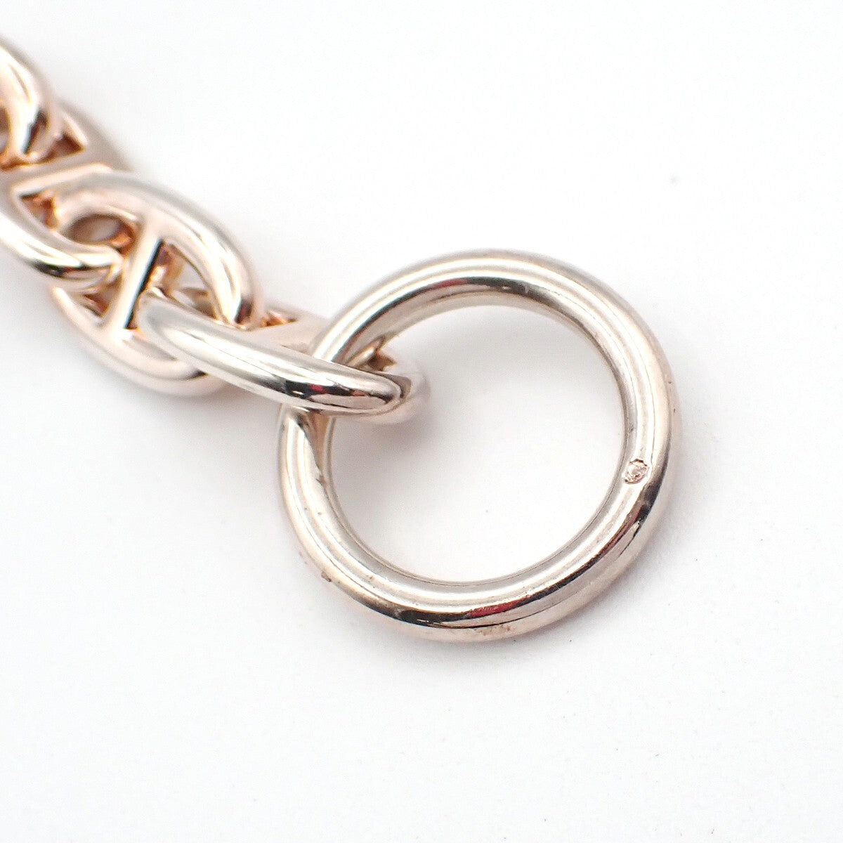 Hermes Chaine d'Ancre Bracelet 18K Rose Gold