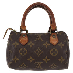 Louis Vuitton Speedy Mini HL Handbag Monogram Canvas