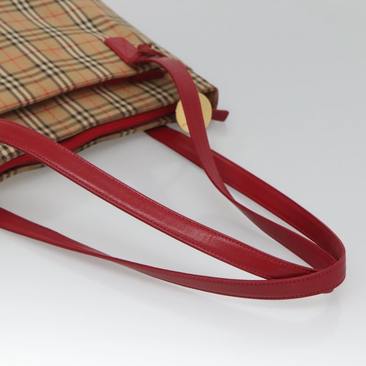 Burberry Nova Check Tote canvas check pattern