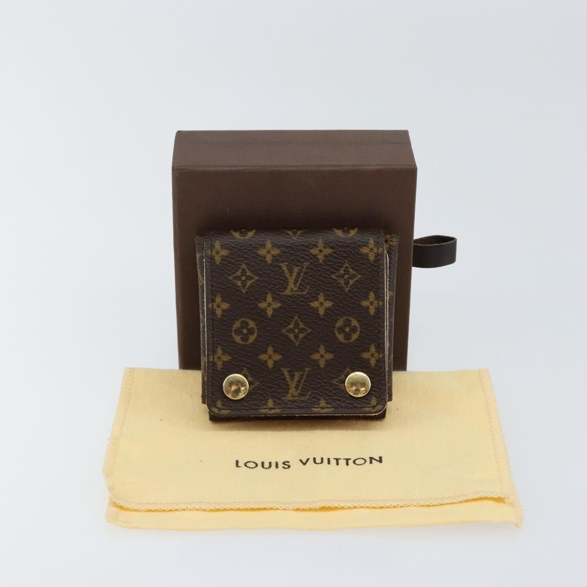 Louis Vuitton CASE JEWELRY BOX Canvas