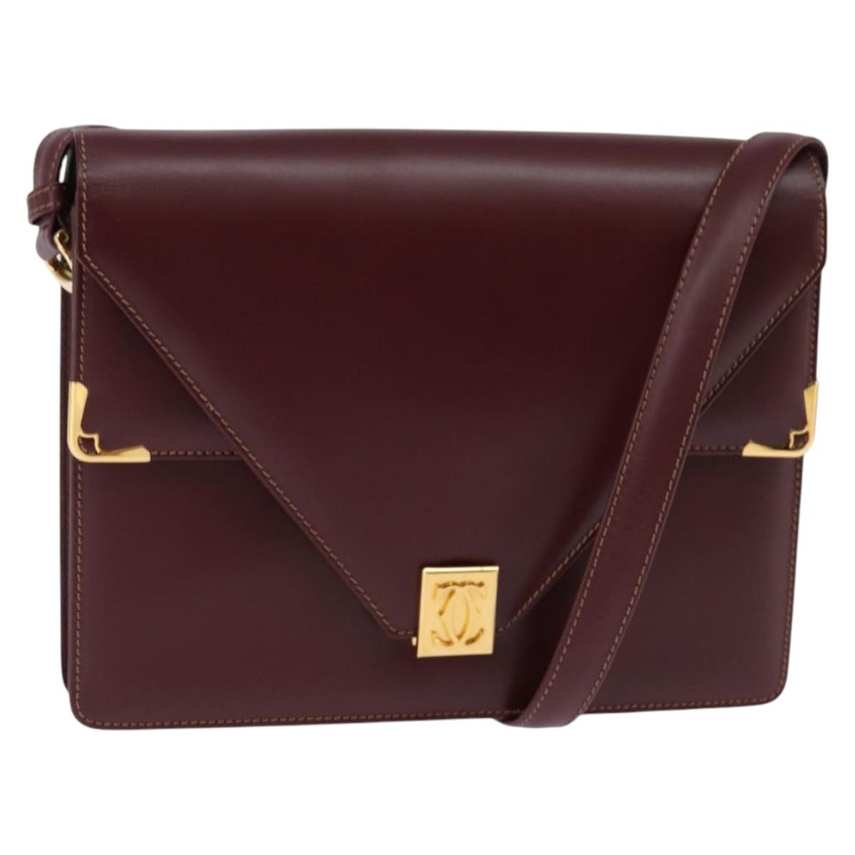 cartier Must de Cartier Shoulder Bag Leather