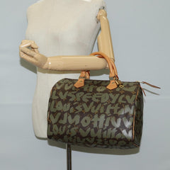 Louis Vuitton Speedy Handbag Limited Edition Monogram Graffiti