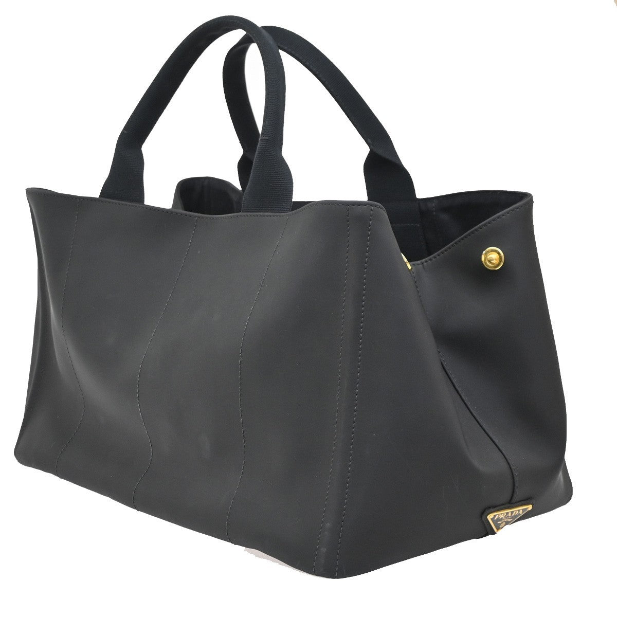 Prada Canapa Convertible Tote Canvas