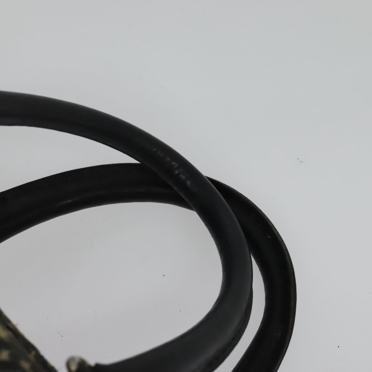 Christian Dior Vintage Trotter Boston Bag Diorissimo Canvas