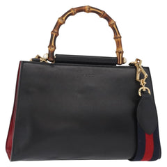 Gucci Nymphaea Top Handle Bag Leather