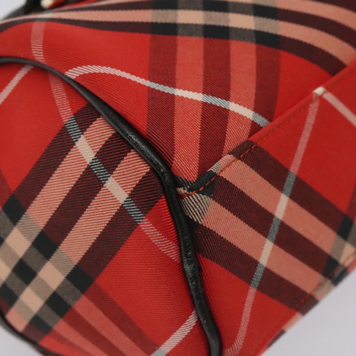 Burberry Blue Label Checked Bowling Nylon