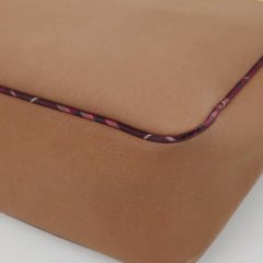 Burberry Nova Check Tote Leather