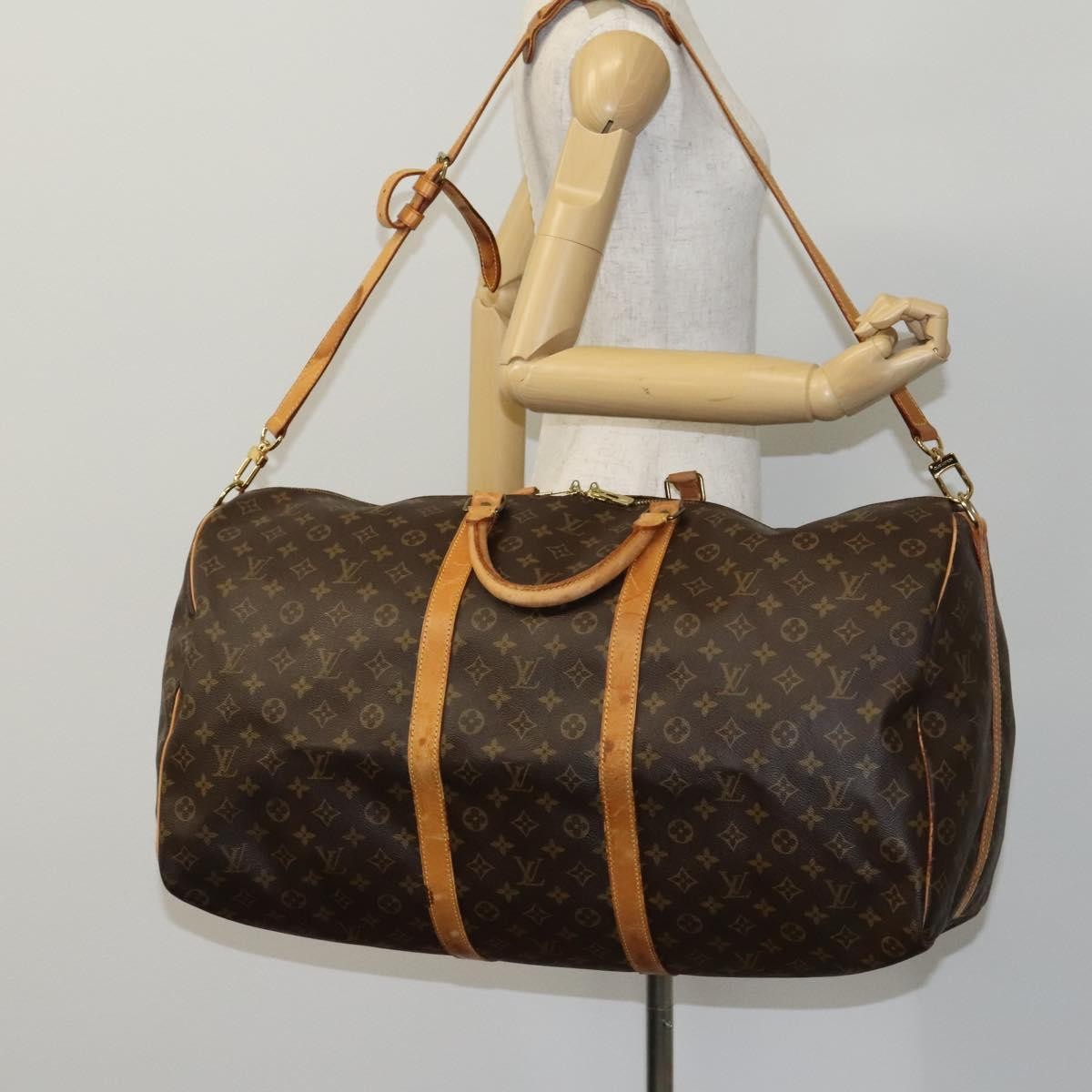 Louis Vuitton Keepall Bandouliere Bag Monogram Canvas