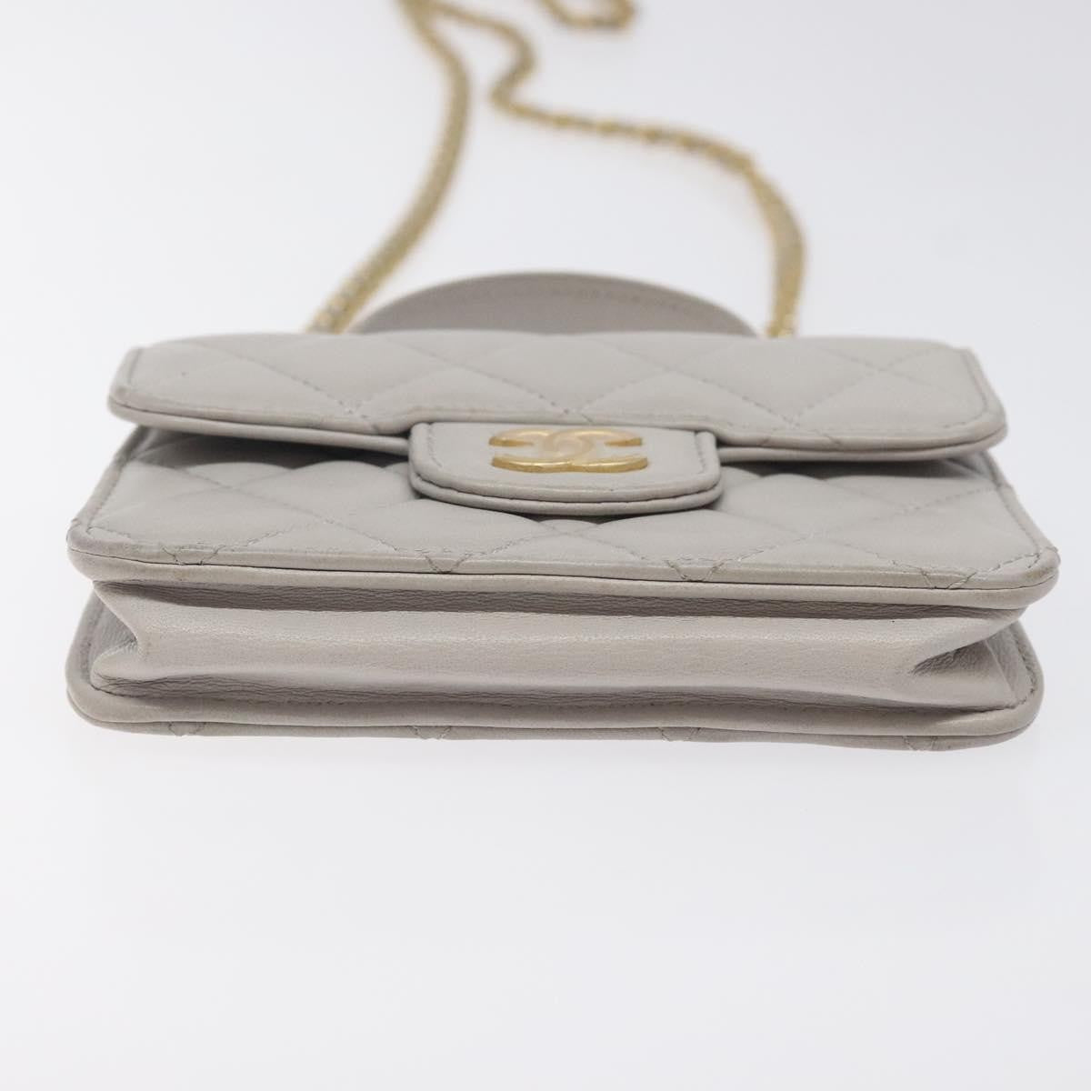 Chanel Vintage CC Flap Crossbody Bag Quilted Lambskin