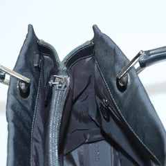 Gucci Vintage Bamboo Handle Tote Nylon