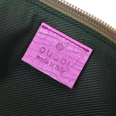 Gucci Vintage Boat Pochette GG Canvas