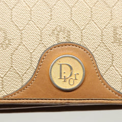 Christian Dior Vintage Honeycomb chain Canvas