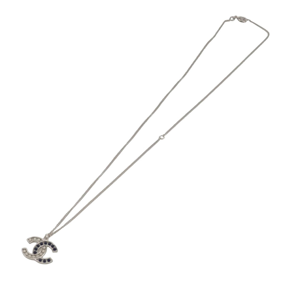 Chanel CC Pendant Necklace Metal