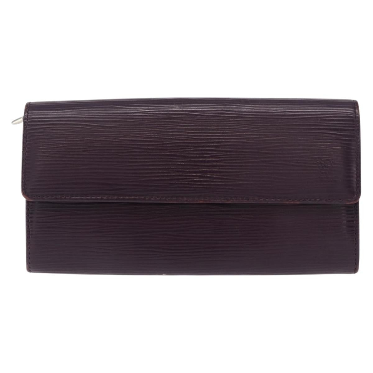 Louis Vuitton Vintage Sarah Wallet Epi Leather