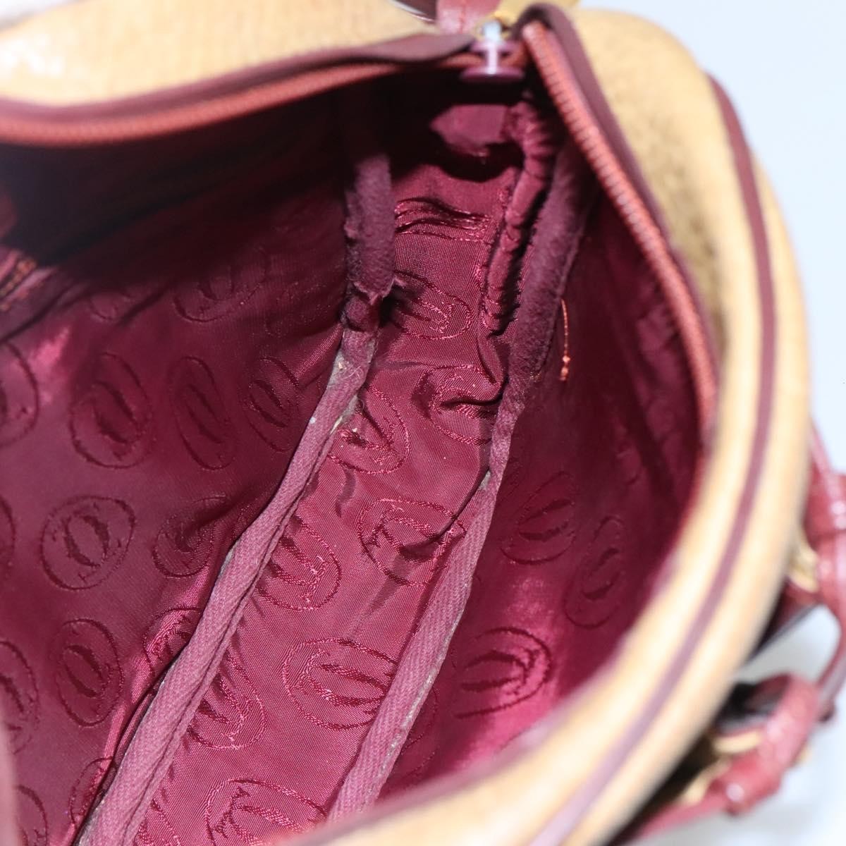 cartier Tasseled Must de Cartier Crossbody Bag Leather