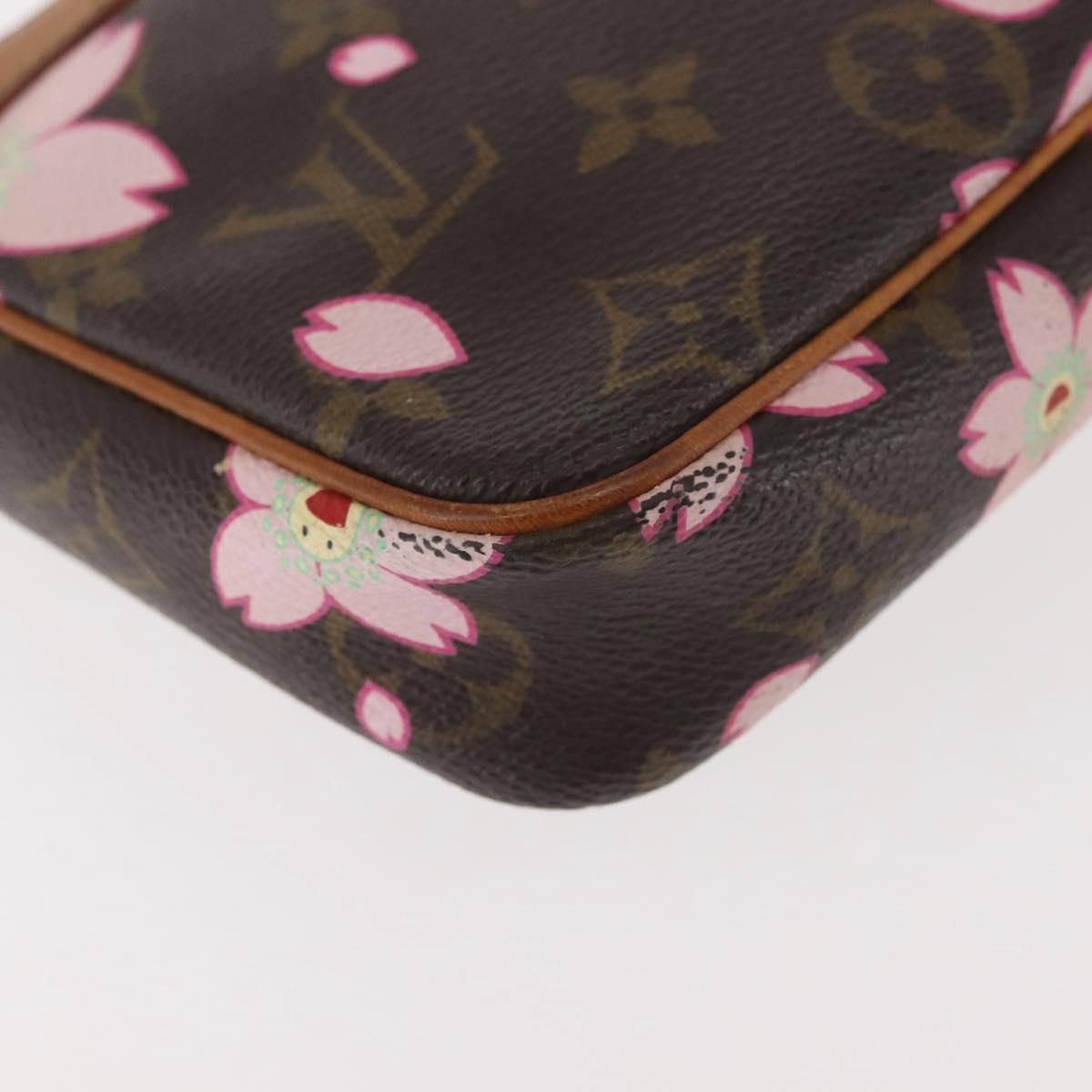 Louis Vuitton Pochette Accessoires Limited Edition Cherry Blossom Monogram