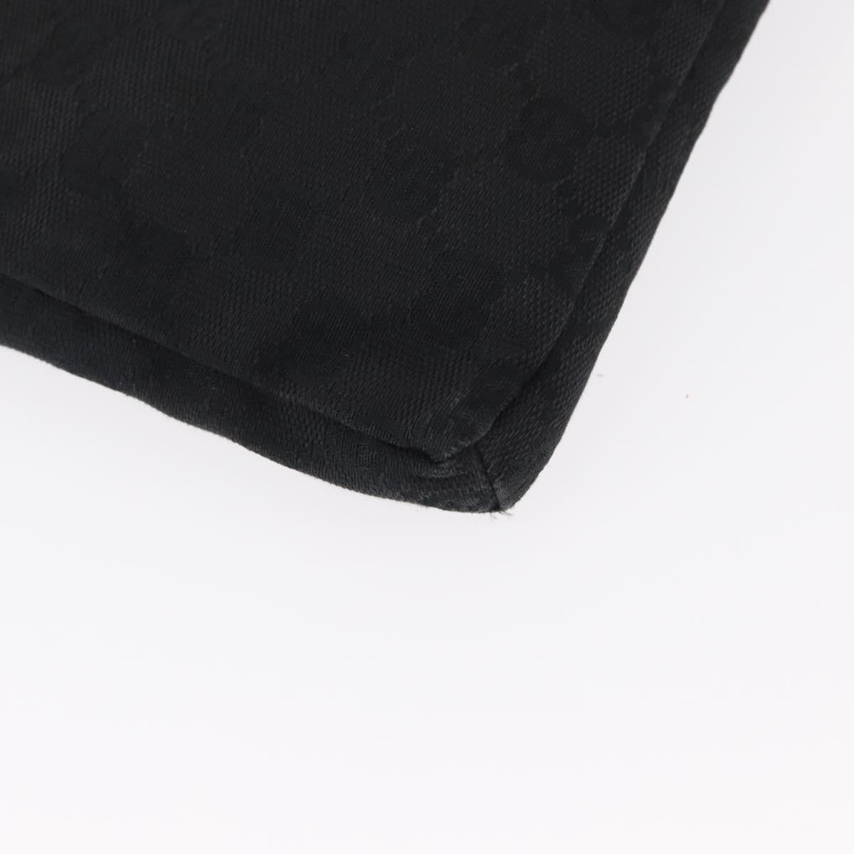 Gucci Vintage Double Belt Bag GG Canvas with Leather