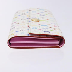 Louis Vuitton Vintage Sarah Wallet Monogram Canvas Multicolor