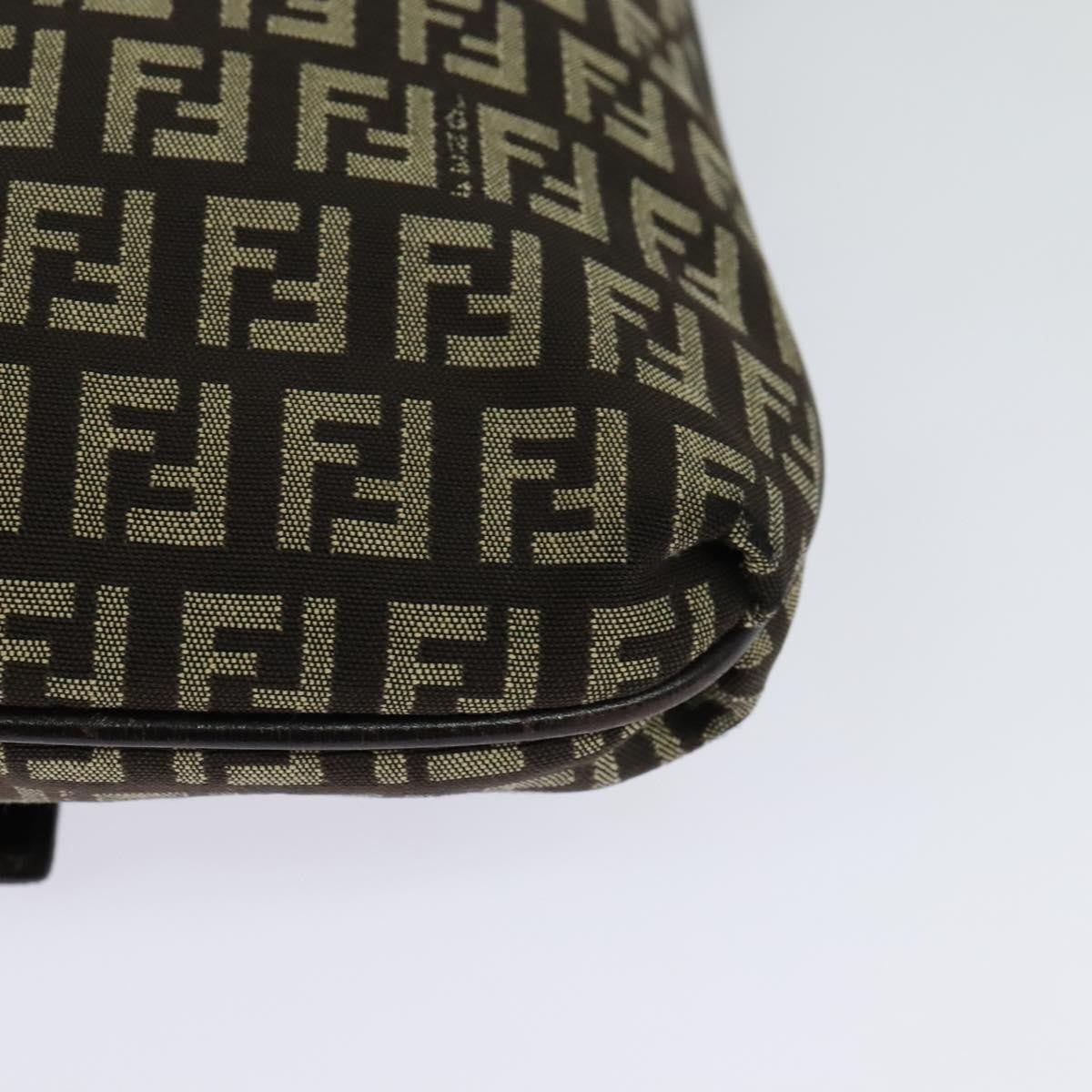 Fendi Mamma Baguette Shoulder Bag Canvas