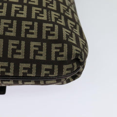 Fendi Mamma Baguette Shoulder Bag Canvas