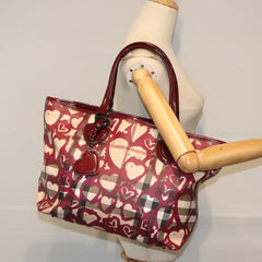 Burberry Open Tote Printed Canvas