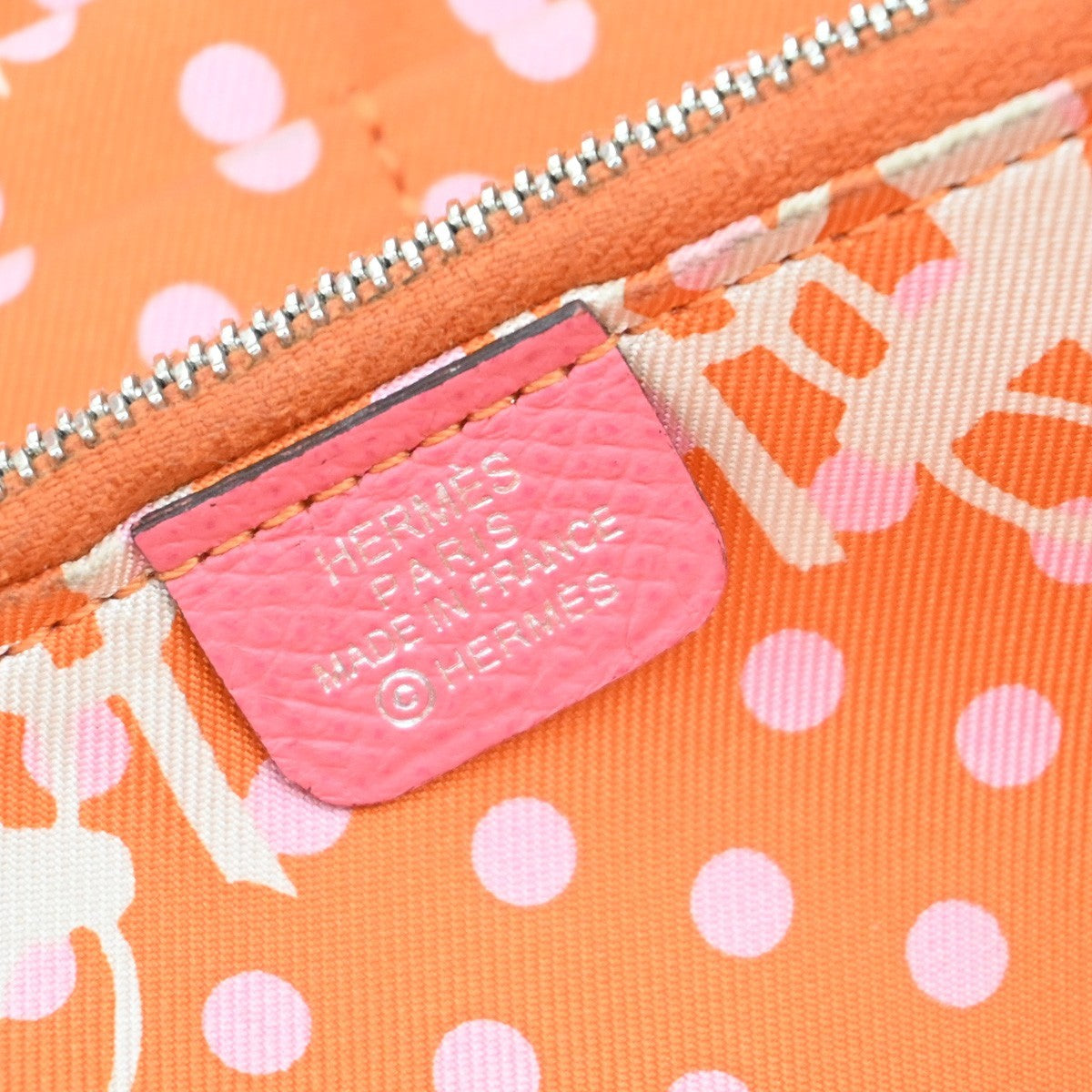 Hermes Azap Zip Around Wallet Silk'in Epsom