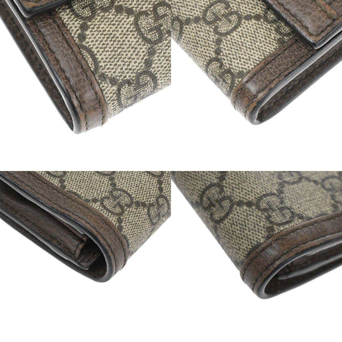 Gucci Ophidia Continental Wallet GG Coated Canvas