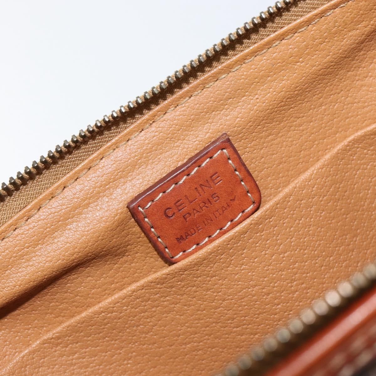 Celine Macadam Pochette Canvas and Leather