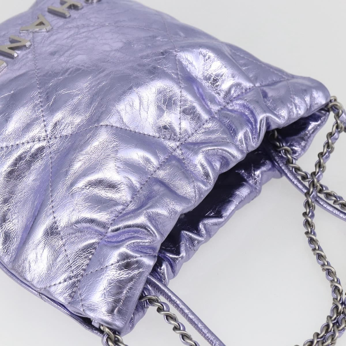 Chanel 22 Chain Hobo Quilted Calfskin