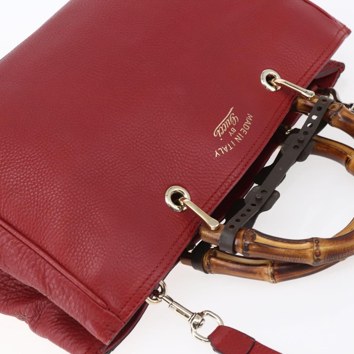 Gucci Bamboo Shopper Tote Leather