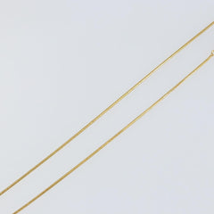 Christian Dior D logo Pendant Necklace Metal