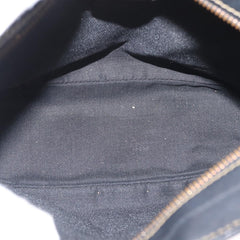 Fendi Pequin Shoulder Bag Canvas