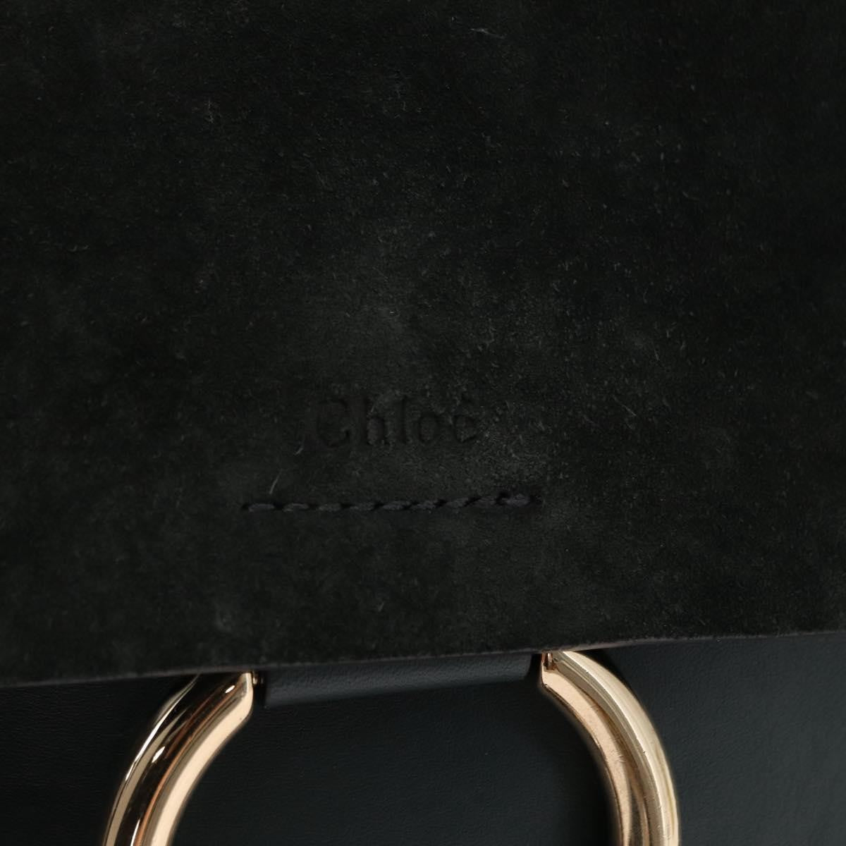Chloe Faye Shoulder Bag Leather and Suede