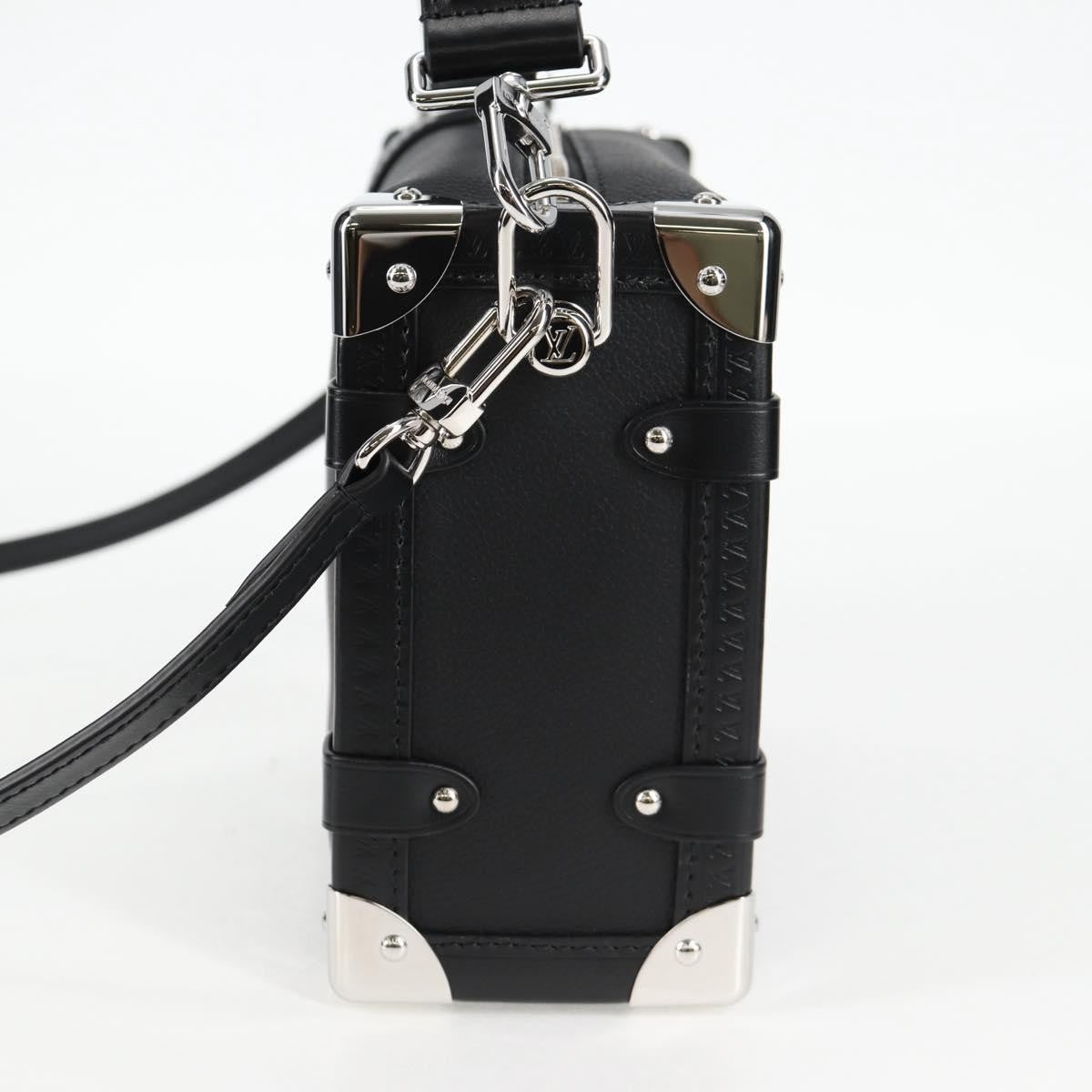 Louis Vuitton Side Trunk Handbag Taurillon Leather