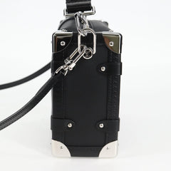 Louis Vuitton Side Trunk Handbag Taurillon Leather