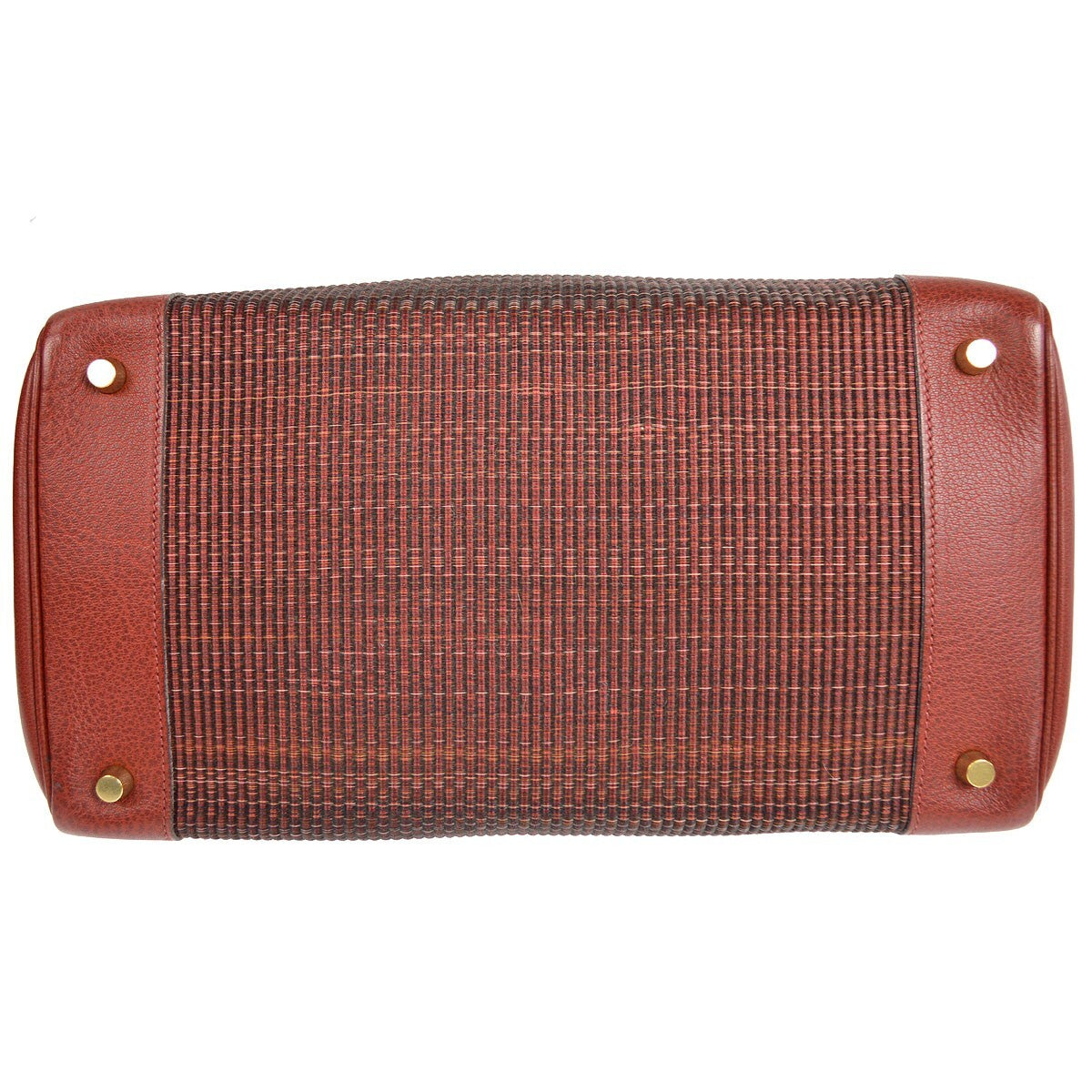 Hermes Birkin Handbag Red Crinoline Taurillon Clémence