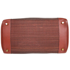 Hermes Birkin Handbag Red Crinoline Taurillon Clémence