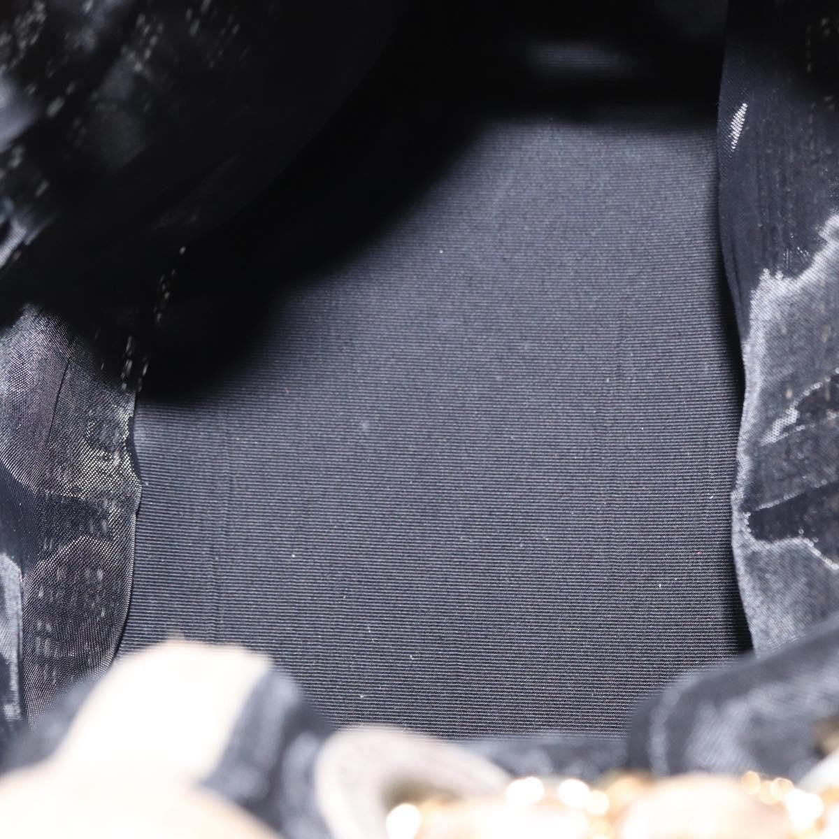 Chanel Chain Bucket Bag Mesh and Leather