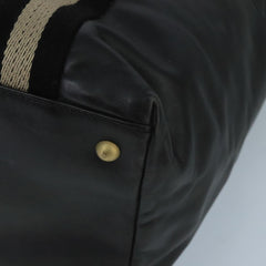 Bally Vintage Tote Bag Leather