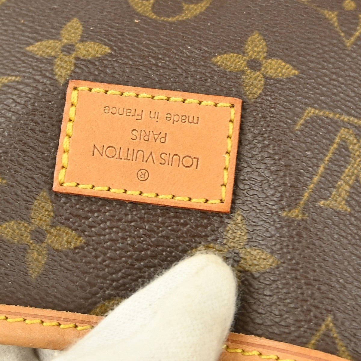 Louis Vuitton Saumur Handbag Monogram Canvas