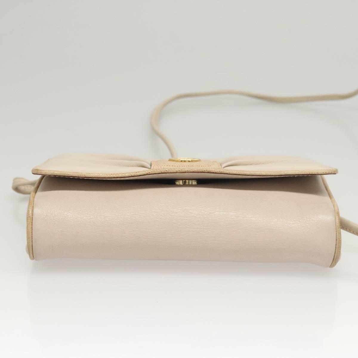 Celine Flap Shoulder Bag Leather