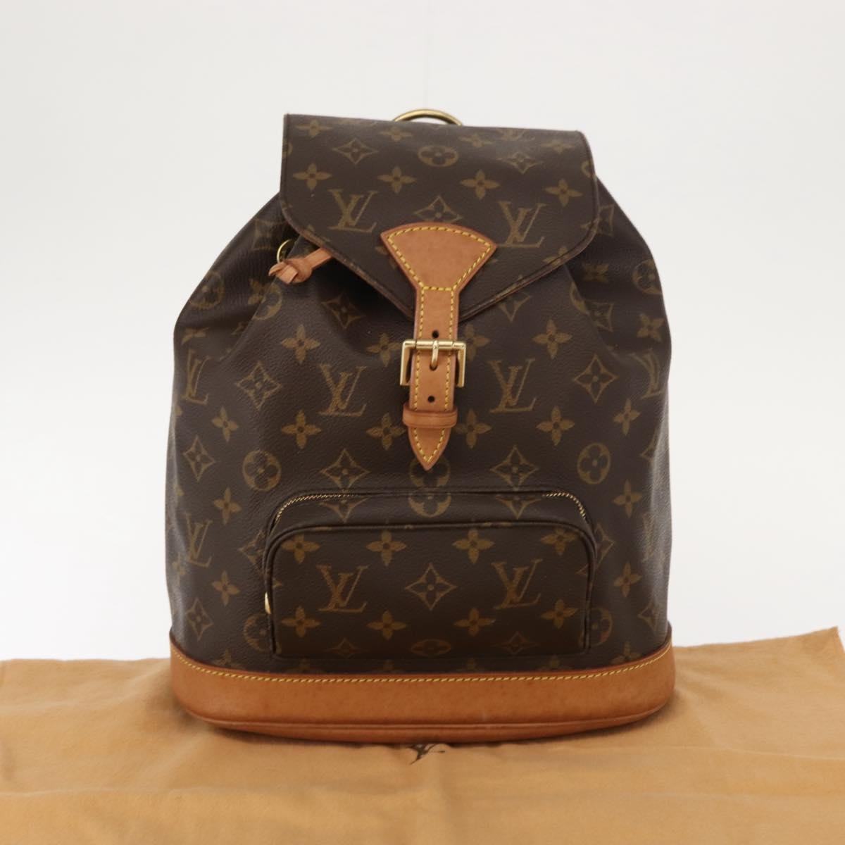 Louis Vuitton Vintage Montsouris Backpack Monogram Canvas