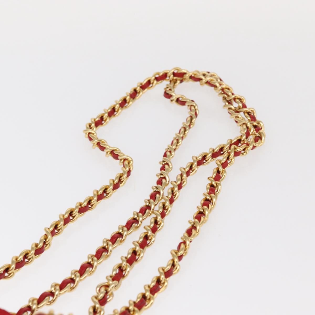 Prada Chain Shoulder Bag Quilted Tessuto