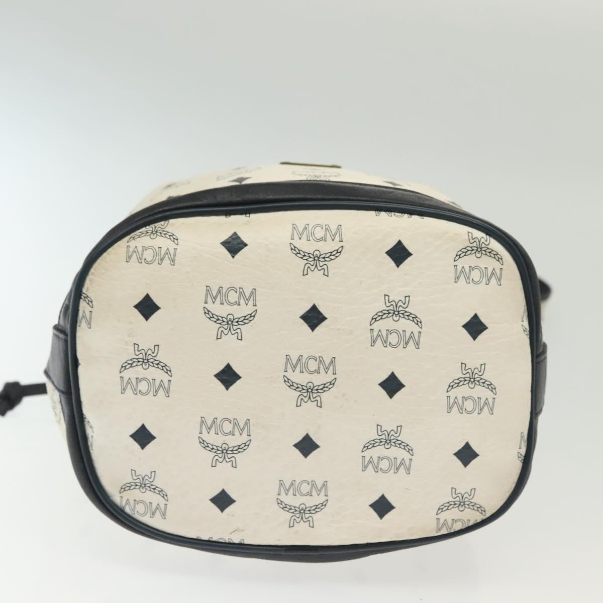 MCM Drawstring Shoulder Bag Leather